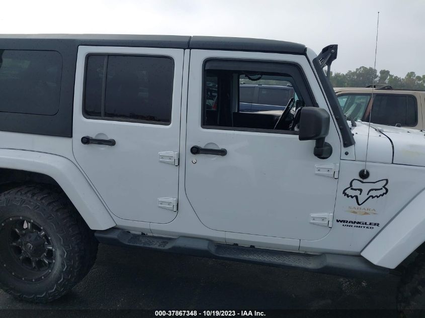 2015 JEEP WRANGLER UNLIMITED SAHARA - 1C4BJWEG2FL606020