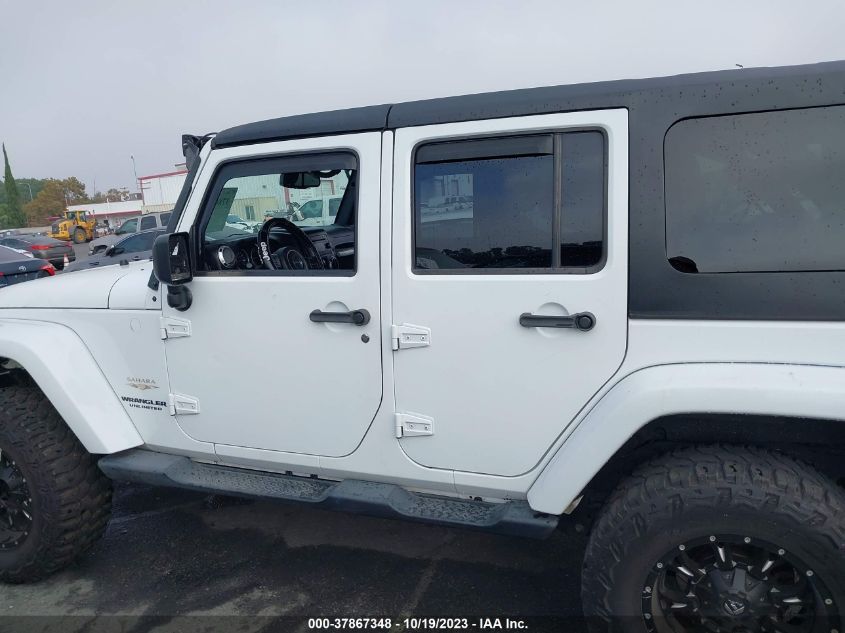 2015 JEEP WRANGLER UNLIMITED SAHARA - 1C4BJWEG2FL606020
