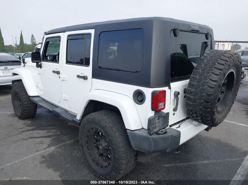 2015 JEEP WRANGLER UNLIMITED SAHARA - 1C4BJWEG2FL606020