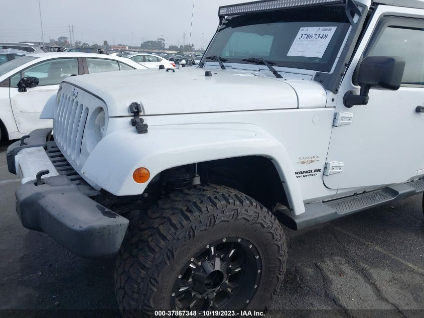 2015 JEEP WRANGLER UNLIMITED SAHARA - 1C4BJWEG2FL606020