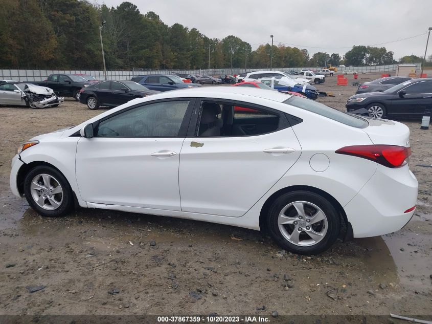 2016 HYUNDAI ELANTRA SE - 5NPDH4AE6GH665817