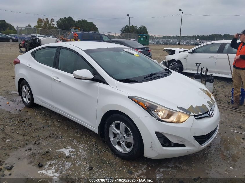 2016 HYUNDAI ELANTRA SE - 5NPDH4AE6GH665817