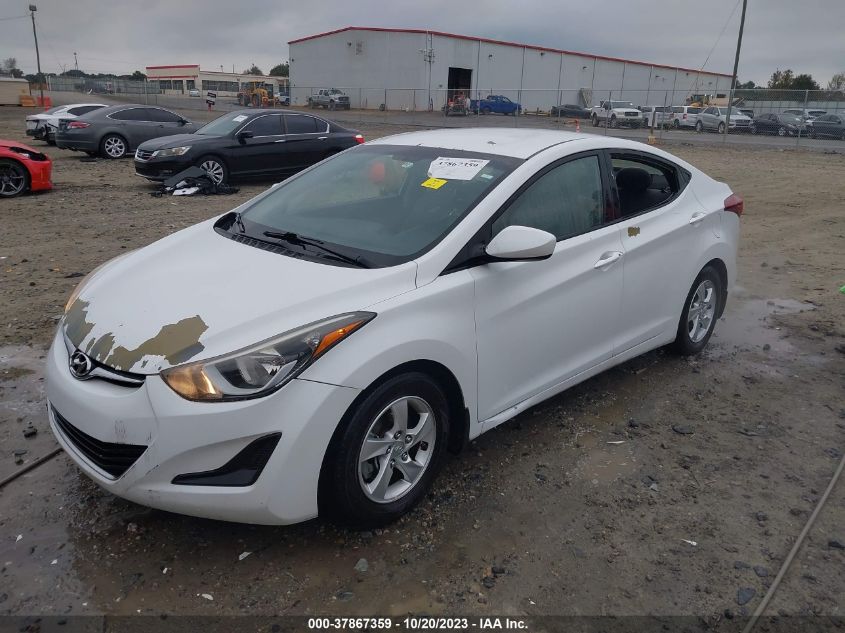 2016 HYUNDAI ELANTRA SE - 5NPDH4AE6GH665817