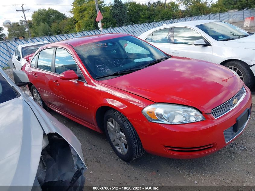 2013 CHEVROLET IMPALA LT - 2G1WB5E32D1179374