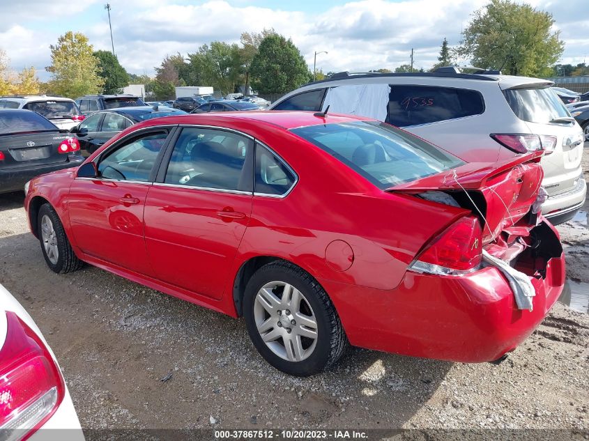 2013 CHEVROLET IMPALA LT - 2G1WB5E32D1179374