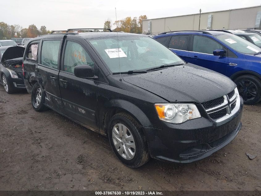 2016 DODGE GRAND CARAVAN CANADA VALUE PACKAGE - 2C4RDGBG2GR391019