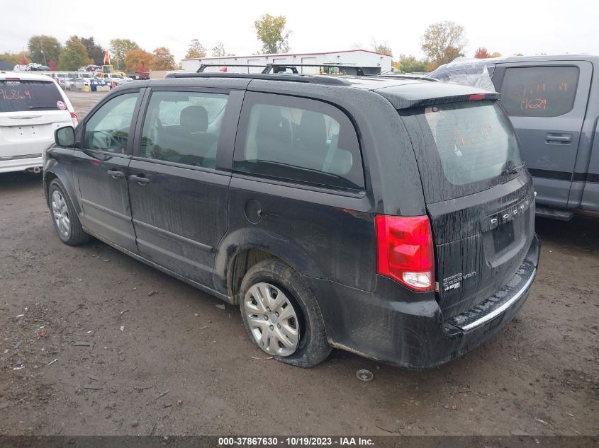2016 DODGE GRAND CARAVAN CANADA VALUE PACKAGE - 2C4RDGBG2GR391019