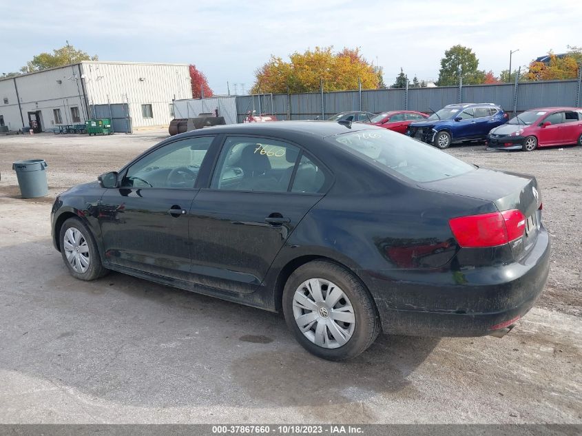 2014 VOLKSWAGEN JETTA SEDAN SE - 3VWD17AJ6EM261858