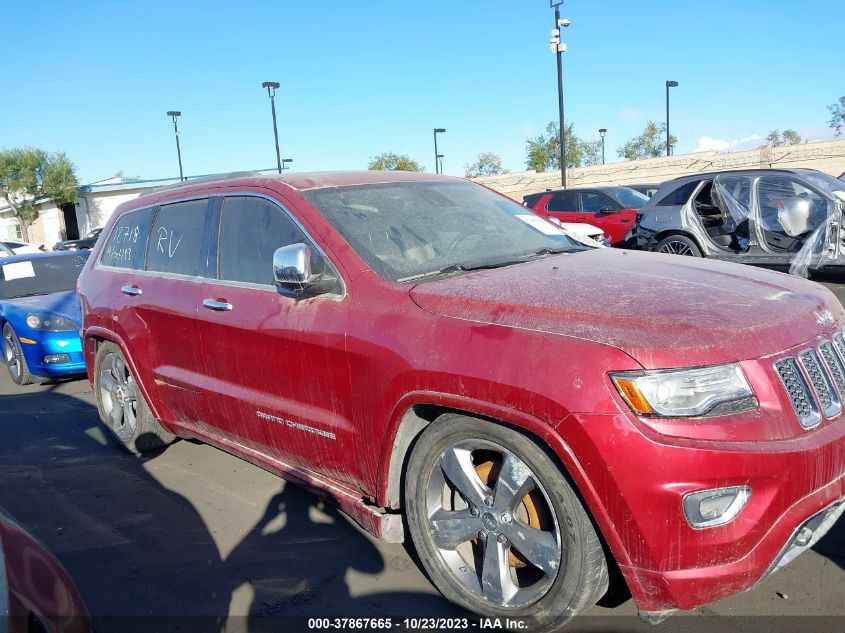 2014 JEEP GRAND CHEROKEE OVERLAND - 1C4RJFCM6EC416212