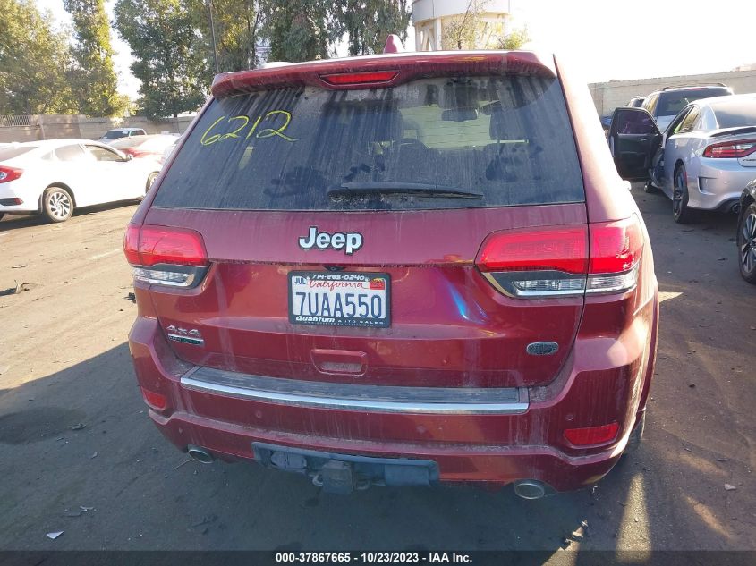 2014 JEEP GRAND CHEROKEE OVERLAND - 1C4RJFCM6EC416212