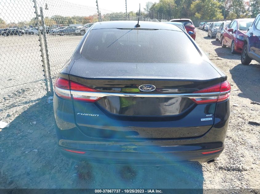 2018 FORD FUSION SE - 3FA6P0HD0JR157726