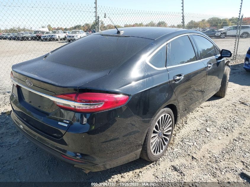 2018 FORD FUSION SE - 3FA6P0HD0JR157726