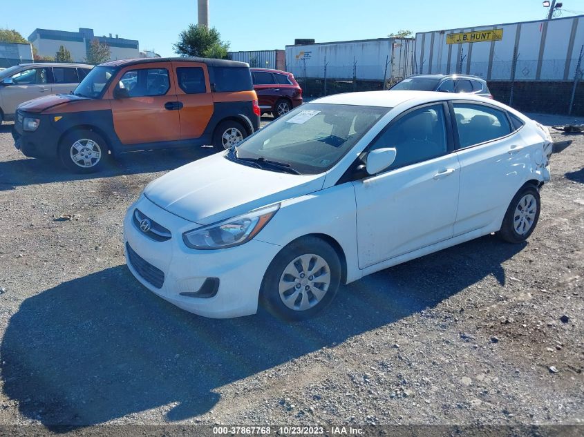 2017 HYUNDAI ACCENT SE - KMHCT4AE0HU186824