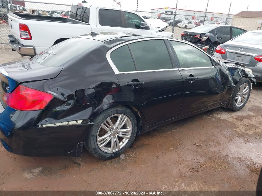2013 INFINITI G37 JOURNEY JN1CV6AP1DM719255