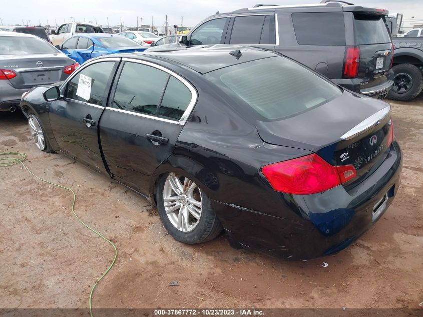 2013 INFINITI G37 JOURNEY JN1CV6AP1DM719255