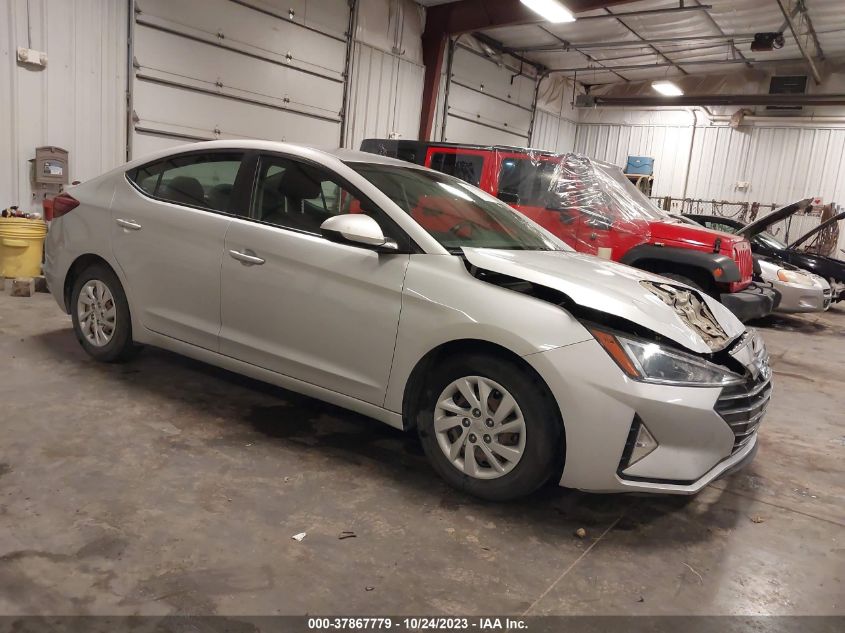 Lot #2525412905 2019 HYUNDAI ELANTRA SE salvage car