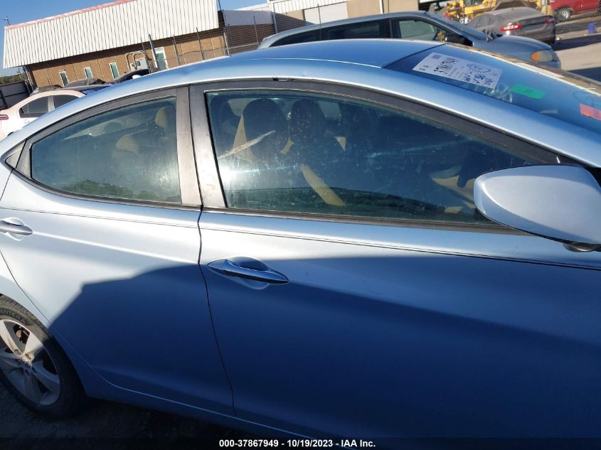 2013 HYUNDAI ELANTRA GLS - KMHDH4AE8DU728736