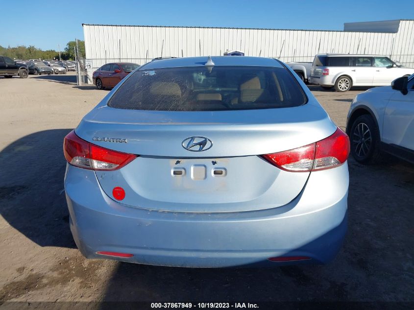 2013 HYUNDAI ELANTRA GLS - KMHDH4AE8DU728736