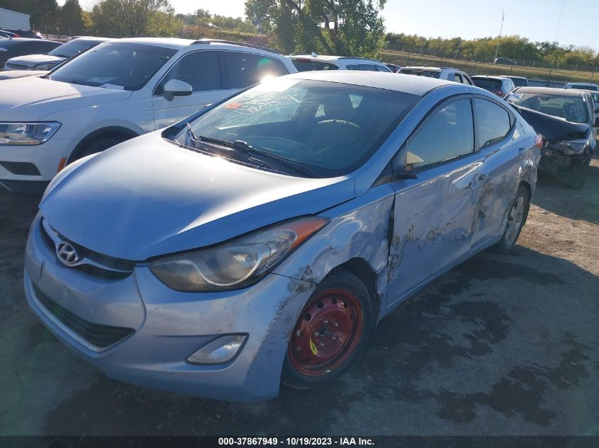 2013 HYUNDAI ELANTRA GLS - KMHDH4AE8DU728736