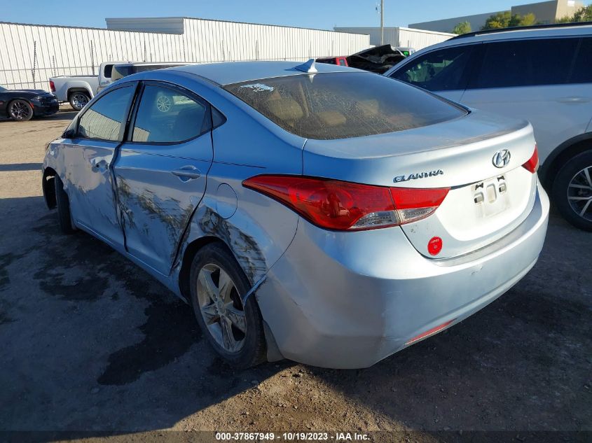 2013 HYUNDAI ELANTRA GLS - KMHDH4AE8DU728736