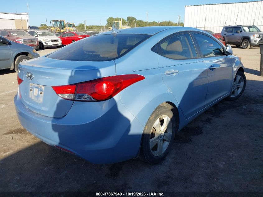 2013 HYUNDAI ELANTRA GLS - KMHDH4AE8DU728736