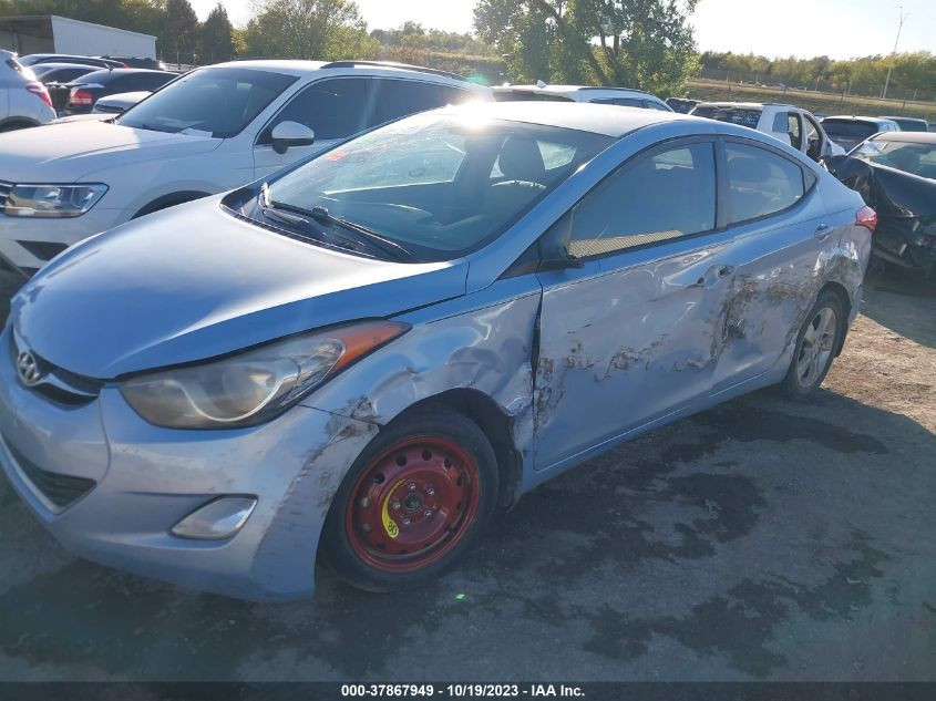 2013 HYUNDAI ELANTRA GLS - KMHDH4AE8DU728736