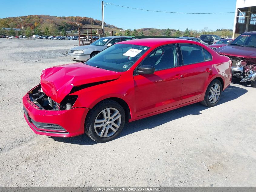 2015 VOLKSWAGEN JETTA SEDAN 2.0L S 3VW2K7AJ7FM234786