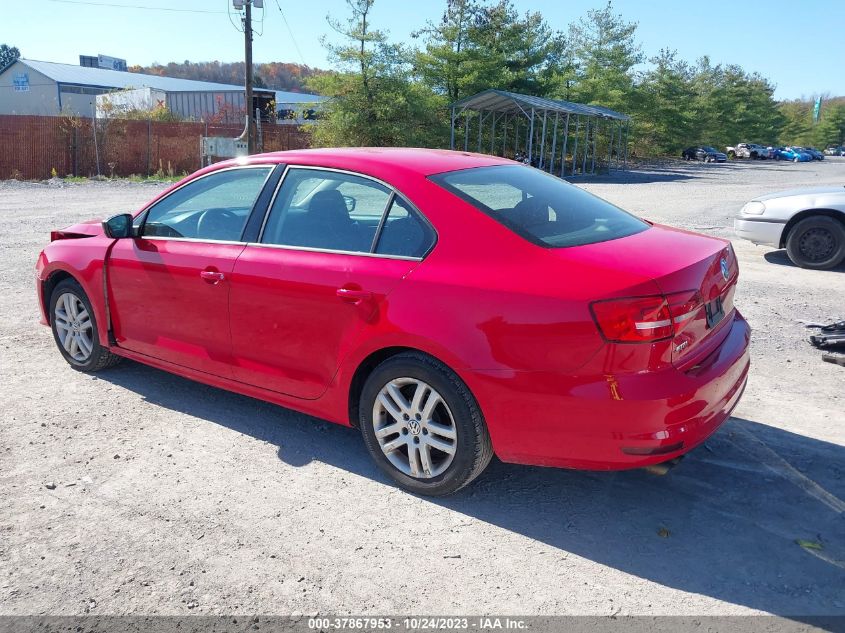 2015 VOLKSWAGEN JETTA SEDAN 2.0L S 3VW2K7AJ7FM234786