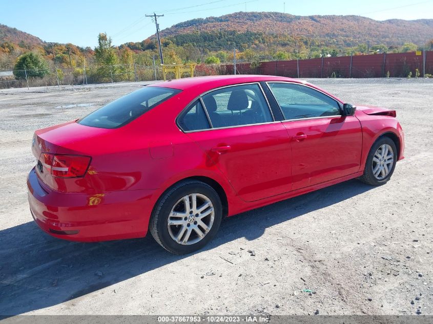 2015 VOLKSWAGEN JETTA SEDAN 2.0L S 3VW2K7AJ7FM234786