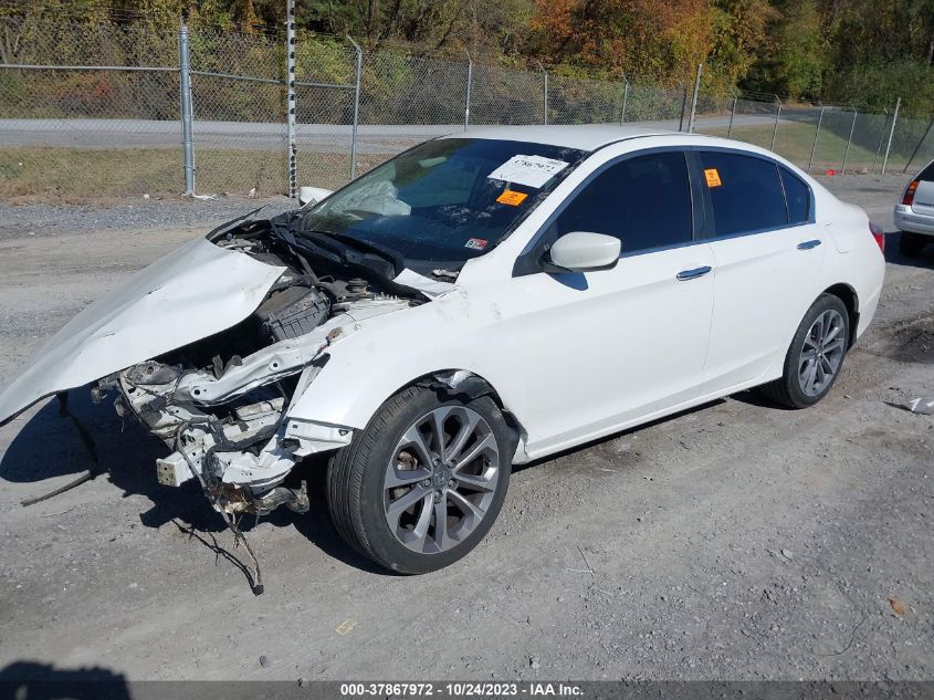 2014 HONDA ACCORD SEDAN SPORT - 1HGCR2F59EA212190