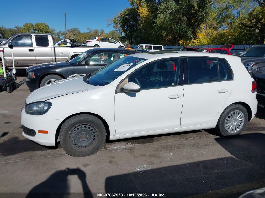 2014 VOLKSWAGEN GOLF W/CONV & SUNROOF - WVWDB7AJ8EW001123