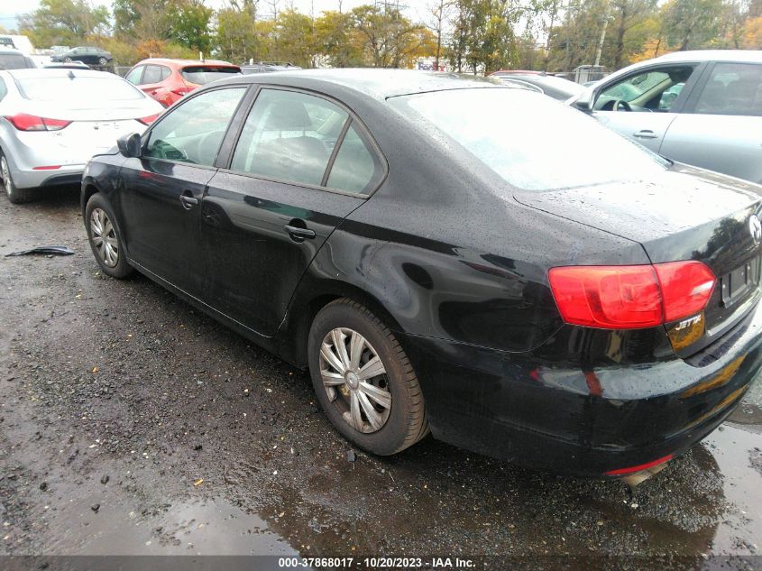 2013 VOLKSWAGEN JETTA SEDAN S 3VW2K7AJ3DM404090