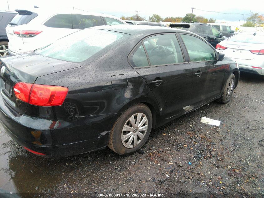 2013 VOLKSWAGEN JETTA SEDAN S 3VW2K7AJ3DM404090