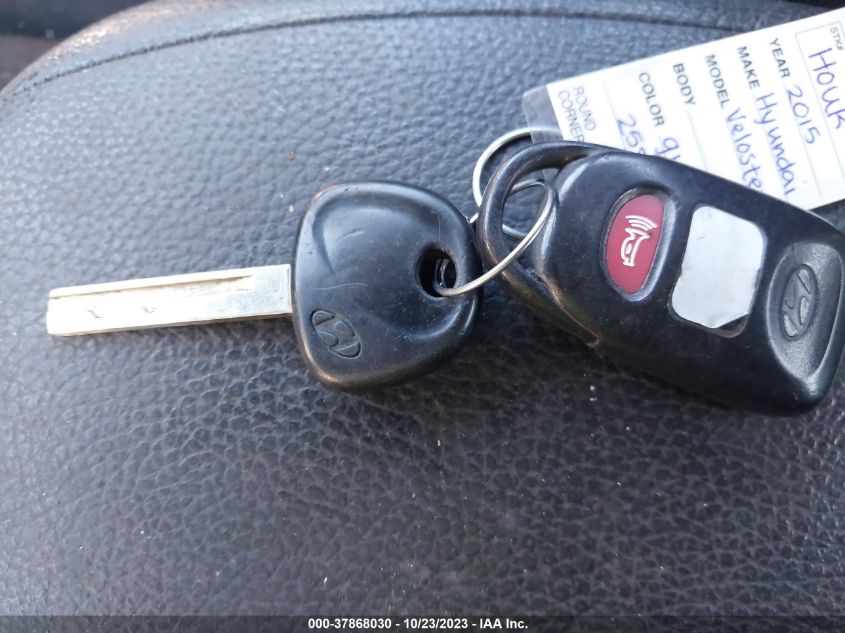 2015 HYUNDAI VELOSTER - KMHTC6AD3FU226197