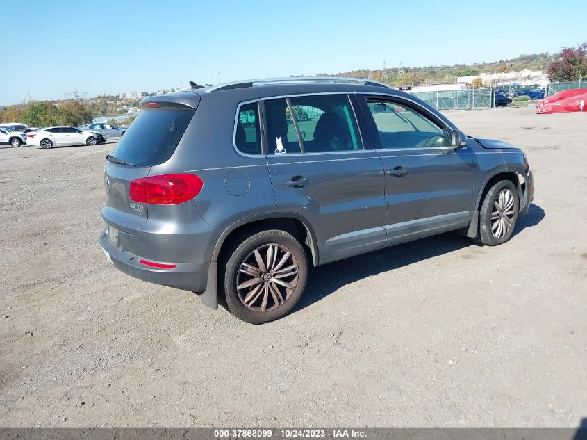 2015 VOLKSWAGEN TIGUAN S/SE/SEL/R-LINE - WVGBV7AXOFW656764