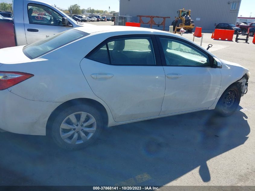 2015 TOYOTA COROLLA L/LE/S/S PLUS/LE PLUS - 2T1BURHE5FC377441