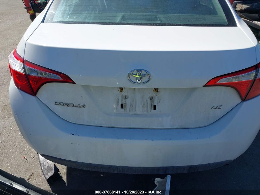 2015 TOYOTA COROLLA L/LE/S/S PLUS/LE PLUS - 2T1BURHE5FC377441