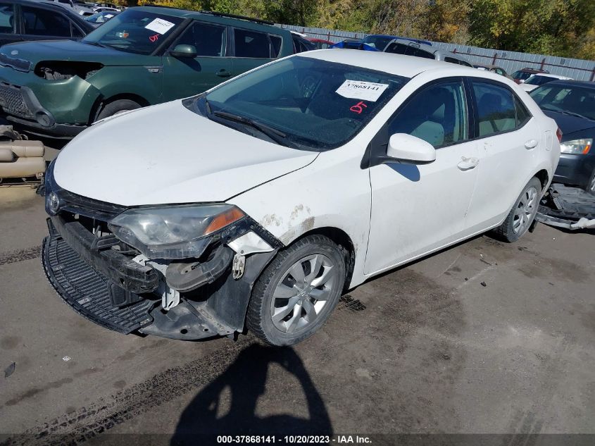2015 TOYOTA COROLLA L/LE/S/S PLUS/LE PLUS - 2T1BURHE5FC377441