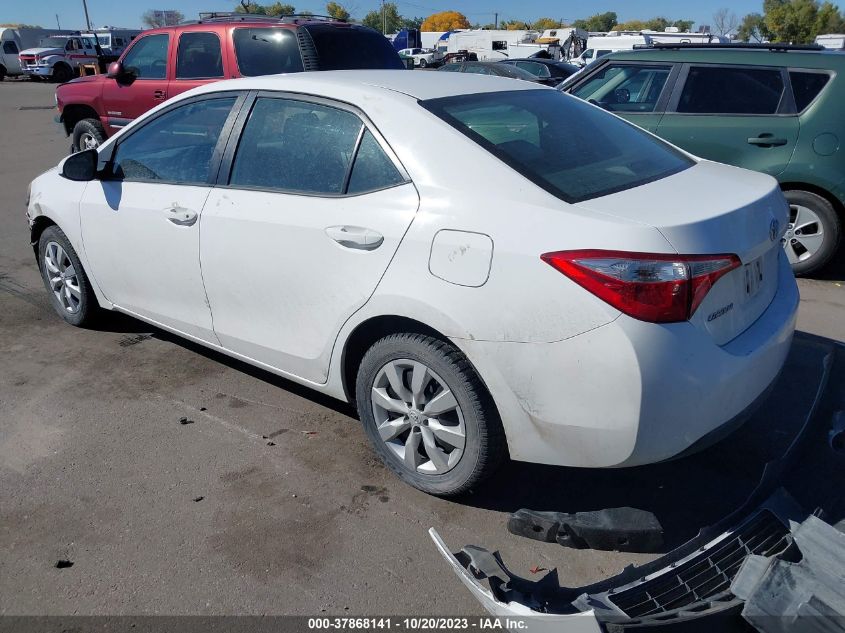 2015 TOYOTA COROLLA L/LE/S/S PLUS/LE PLUS - 2T1BURHE5FC377441