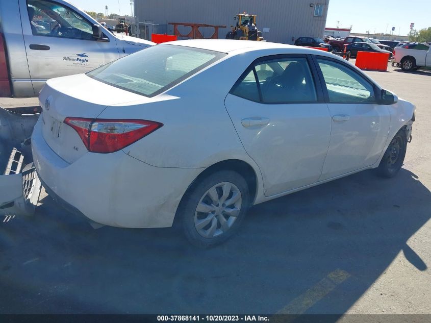 2015 TOYOTA COROLLA L/LE/S/S PLUS/LE PLUS - 2T1BURHE5FC377441