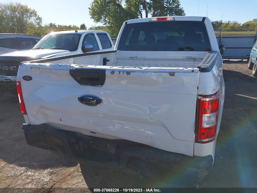 2018 FORD F-150 XL/XLT - 1FTEX1CBXJKD43490