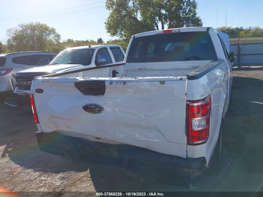 2018 FORD F-150 XL/XLT - 1FTEX1CBXJKD43490