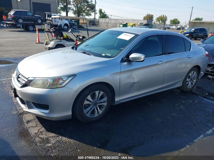 2014 HONDA ACCORD LX - 1HGCR2F35EA046586