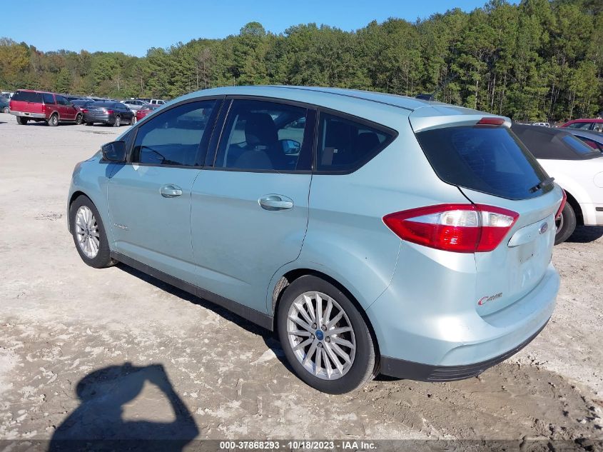 2013 FORD C-MAX HYBRID SE - 1FADP5AU9DL501524