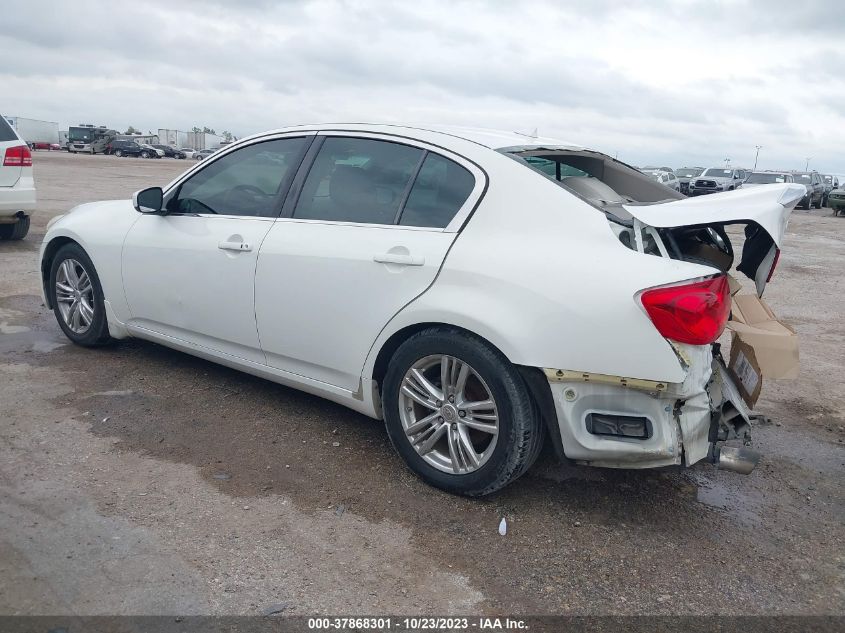 2013 INFINITI G37 JOURNEY JN1CV6AP8DM718524