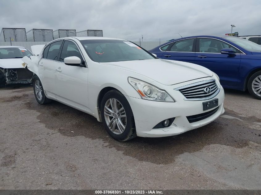 2013 INFINITI G37 SEDAN JOURNEY/SPORT 6MT - JN1CV6APBDM718524