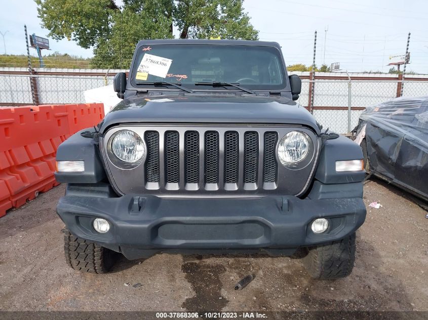 2018 JEEP WRANGLER UNLIMITED SPORT - 1C4HJXDN7JW329548