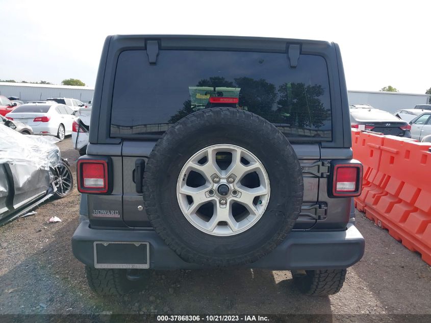 2018 JEEP WRANGLER UNLIMITED SPORT - 1C4HJXDN7JW329548
