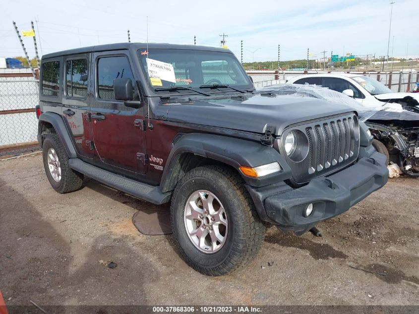 2018 JEEP WRANGLER UNLIMITED SPORT - 1C4HJXDN7JW329548