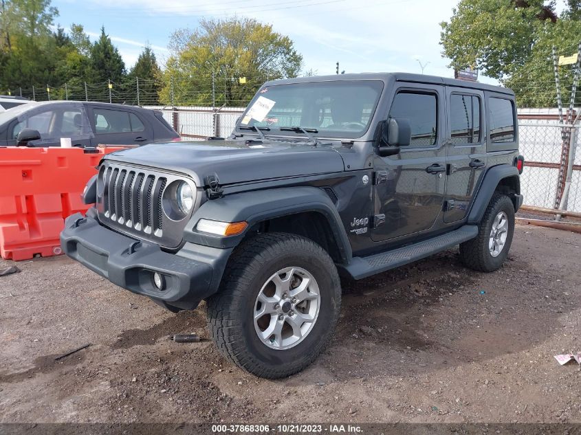 2018 JEEP WRANGLER UNLIMITED SPORT - 1C4HJXDN7JW329548